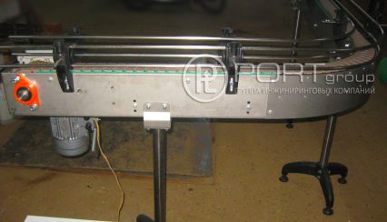 Поворотный пластинчатый конвейер для ЗАО 